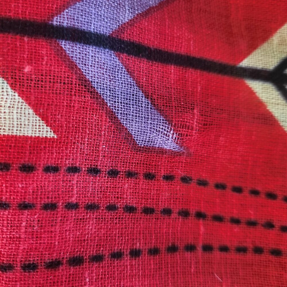 Pistil Celeste Poppy Rectangular Scarf/ Wrap / Shawl - Picture 13 of 15
